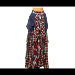 Tov Holy The Damsel's Red Plaid Flowing